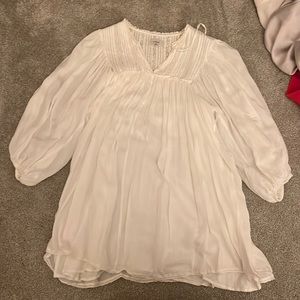 Aritzia - Wilfred White Flowy Dress